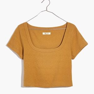 Westville Crop Tee in Sahara Sand